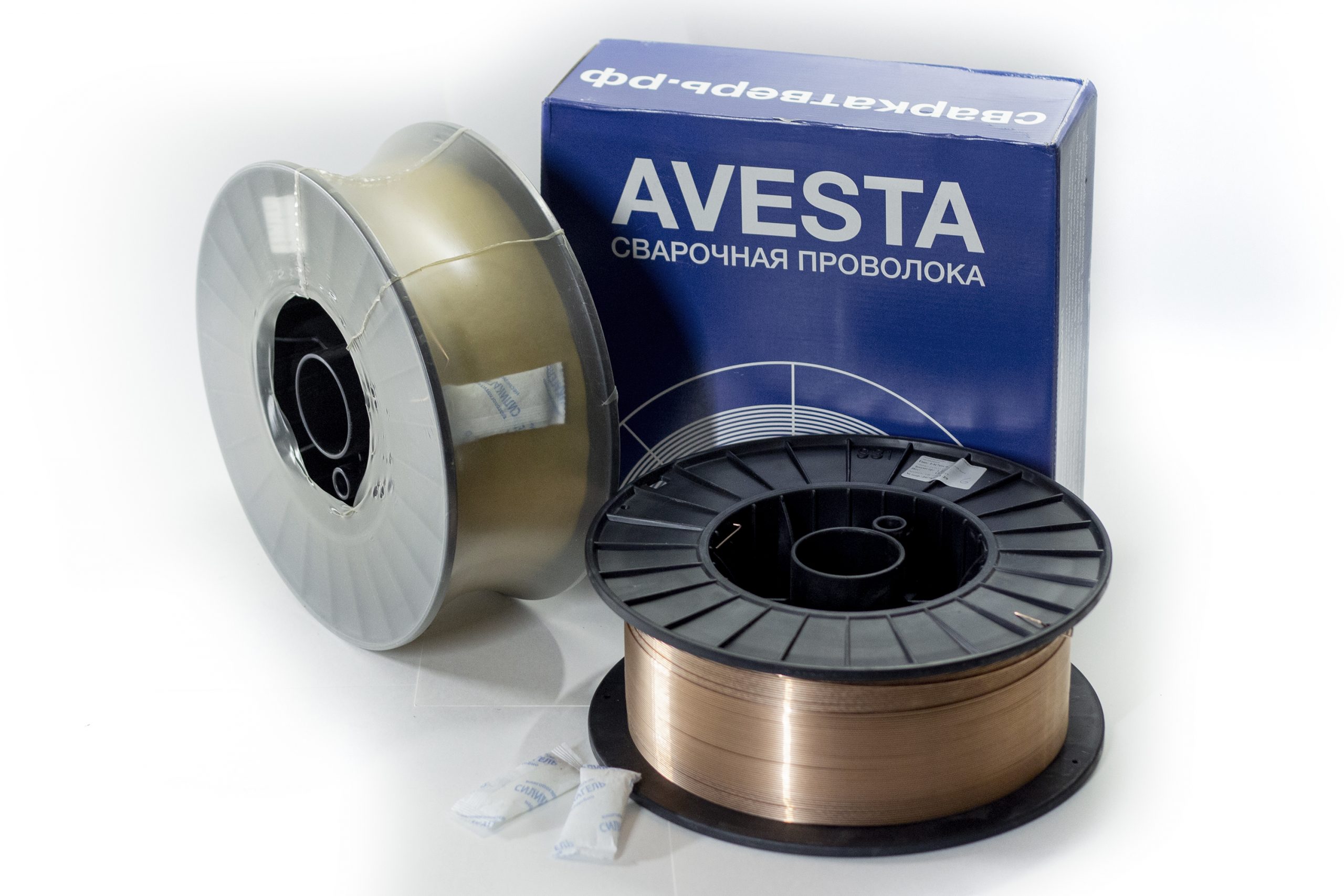 СВАРОЧНАЯ ПРОВОЛОКА AVESTA ГОСТ 2246-70 (Св08Г2С) Ф1,0MM (5KG) — Сваркатверь